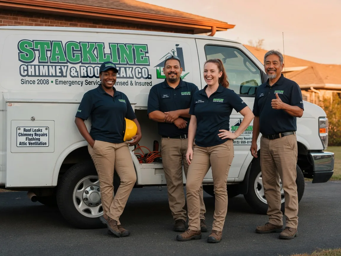 Chimney flashing repair company in Ortonville, MI